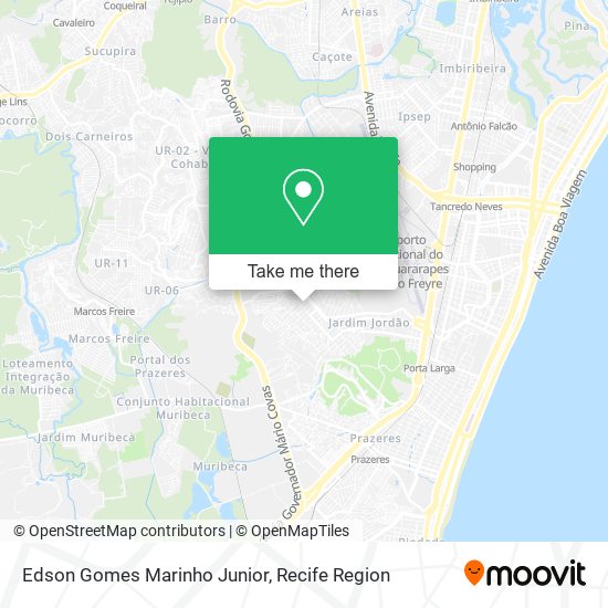 Edson Gomes Marinho Junior map