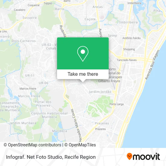 Infograf. Net Foto Studio map