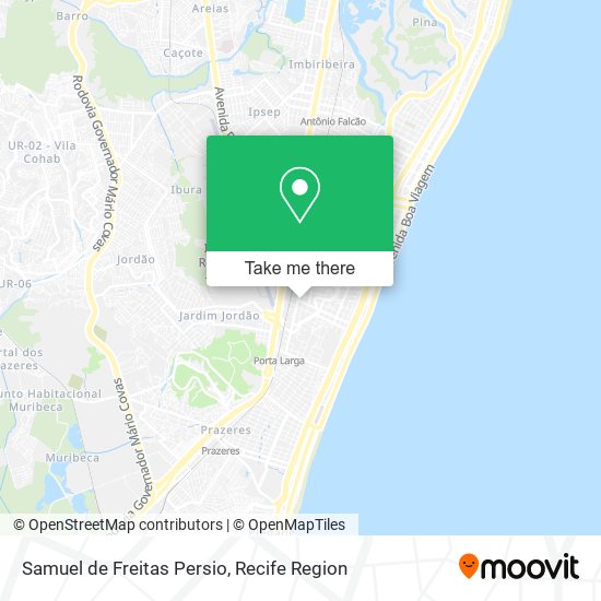 Samuel de Freitas Persio map