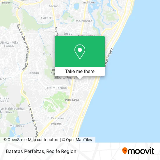 Batatas Perfeitas map