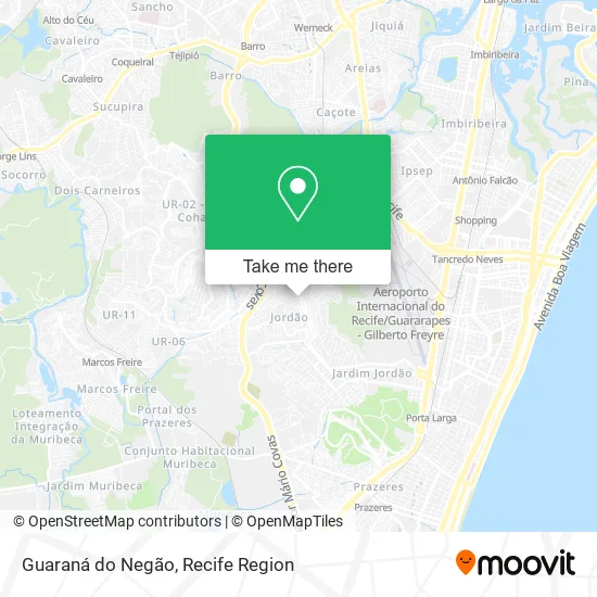 Guaraná do Negão map