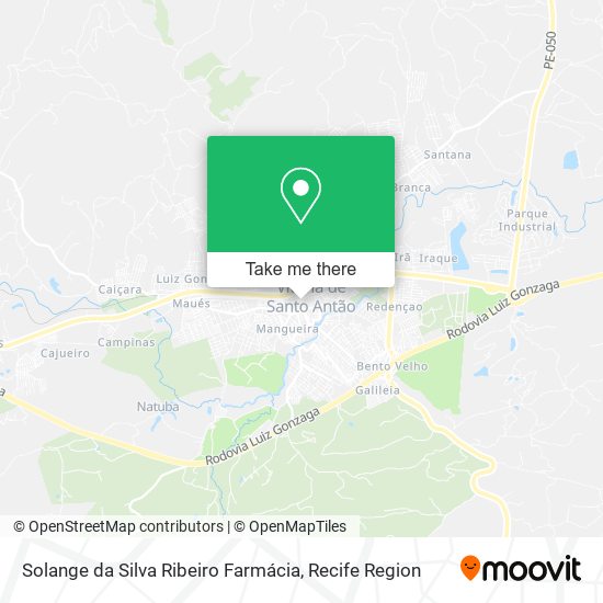 Solange da Silva Ribeiro Farmácia map