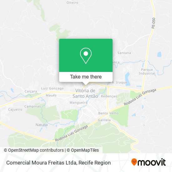 Comercial Moura Freitas Ltda map