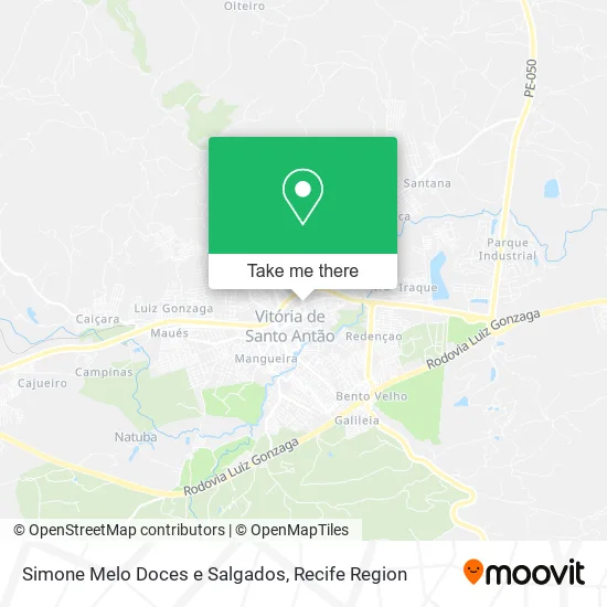 Simone Melo Doces e Salgados map