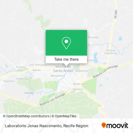 Laboratorio Jonas Nascimento map