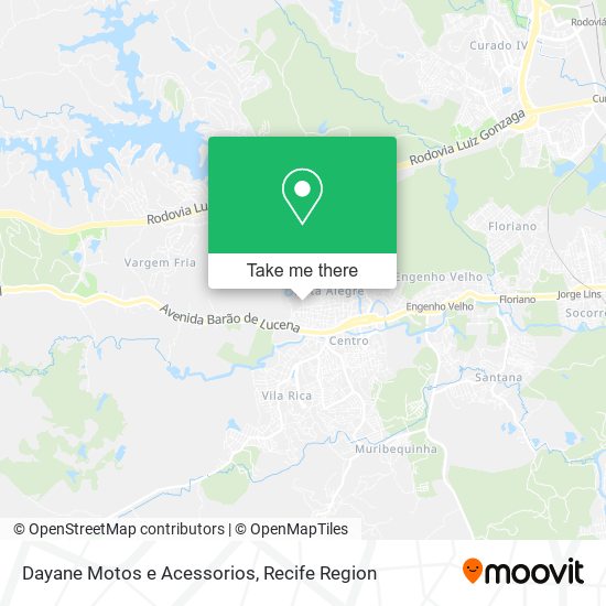 Dayane Motos e Acessorios map