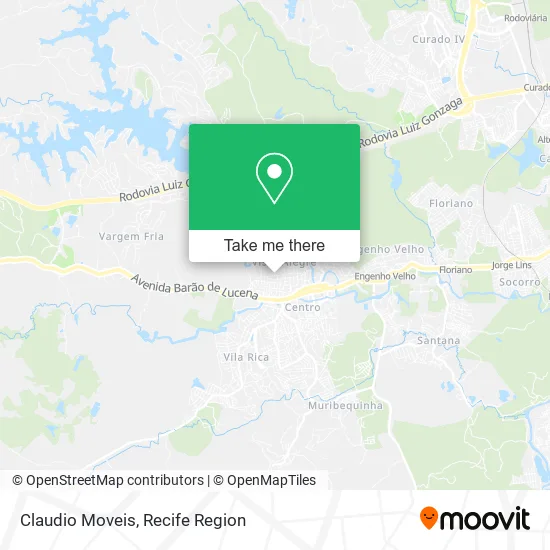 Claudio Moveis map