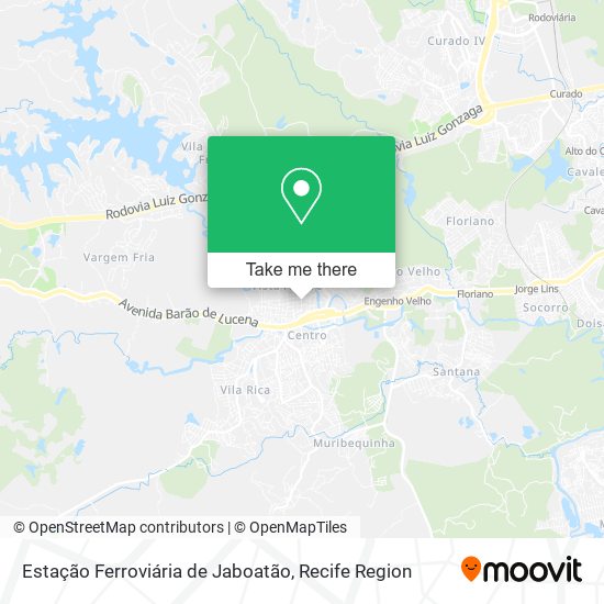 Estação Ferroviária de Jaboatão map
