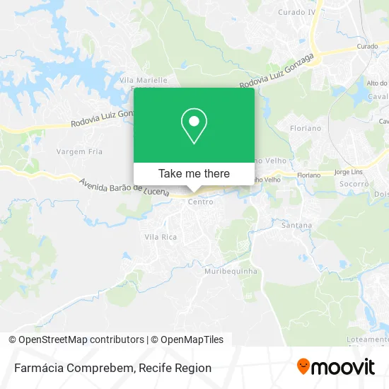 Farmácia Comprebem map