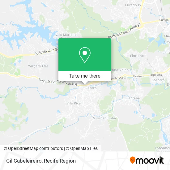 Gil Cabeleireiro map