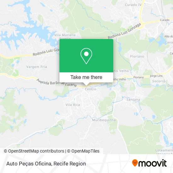 Auto Peças Oficina map