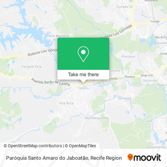 Paróquia Santo Amaro do Jaboatão map
