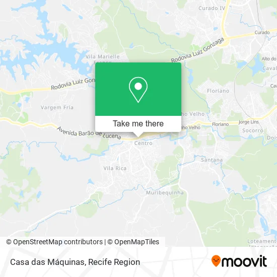 Casa das Máquinas map