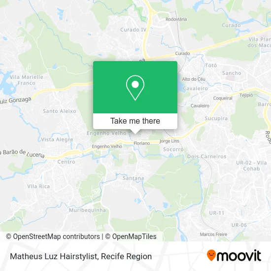 Matheus Luz Hairstylist map
