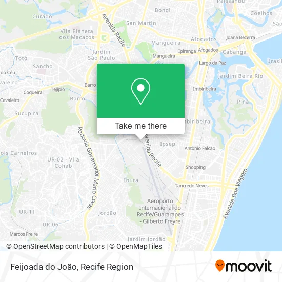 Feijoada do João map