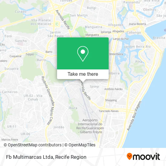 Fb Multimarcas Ltda map