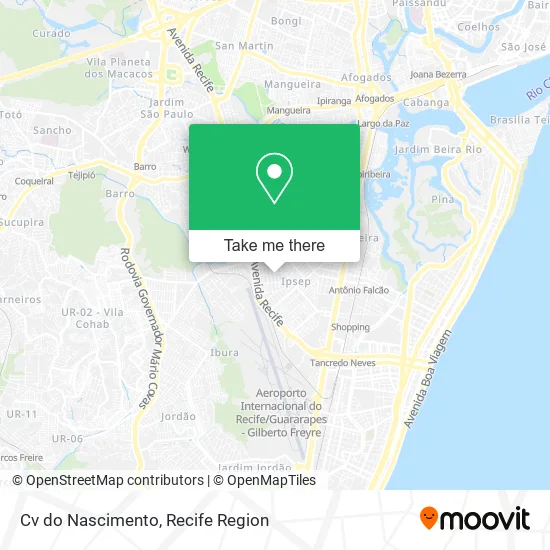 Cv do Nascimento map