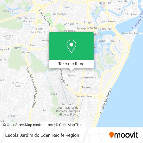 Escola Jardim do Éden map