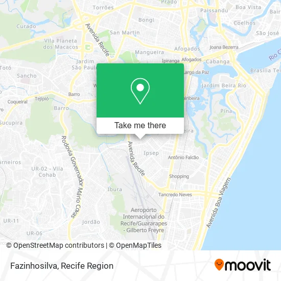 Fazinhosilva map