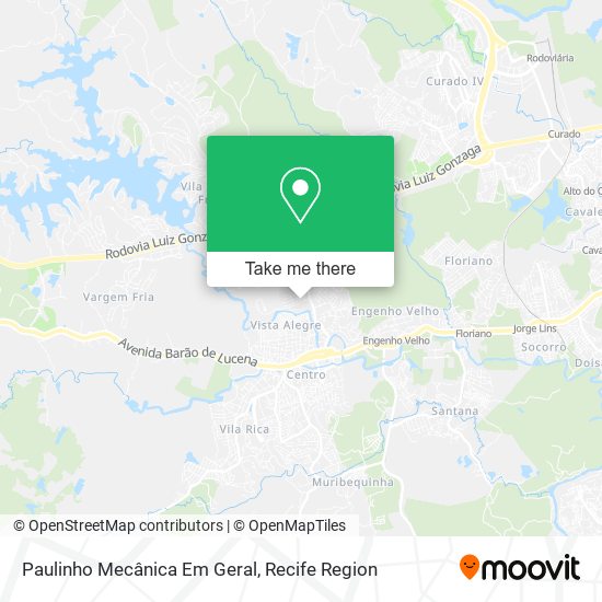 Paulinho Mecânica Em Geral map