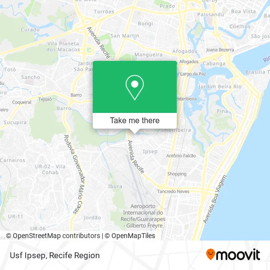 Usf Ipsep map