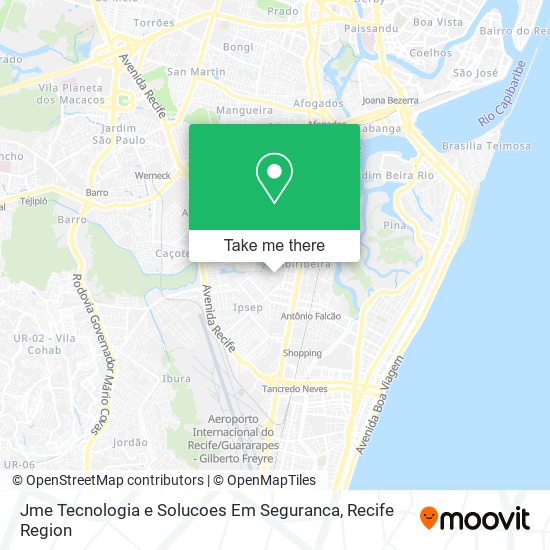 Jme Tecnologia e Solucoes Em Seguranca map