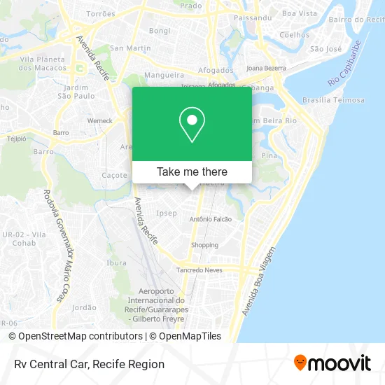 Rv Central Car map