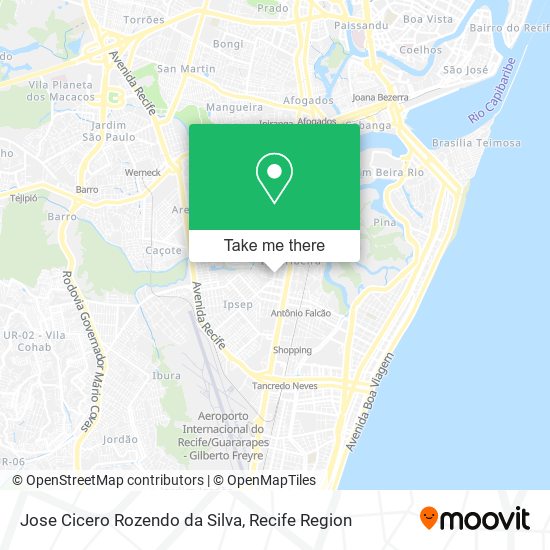 Jose Cicero Rozendo da Silva map