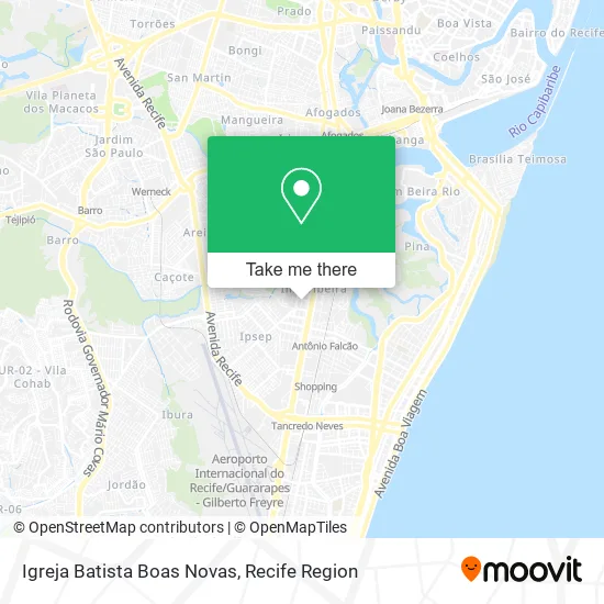 Igreja Batista Boas Novas map
