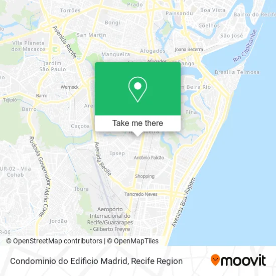Condominio do Edificio Madrid map