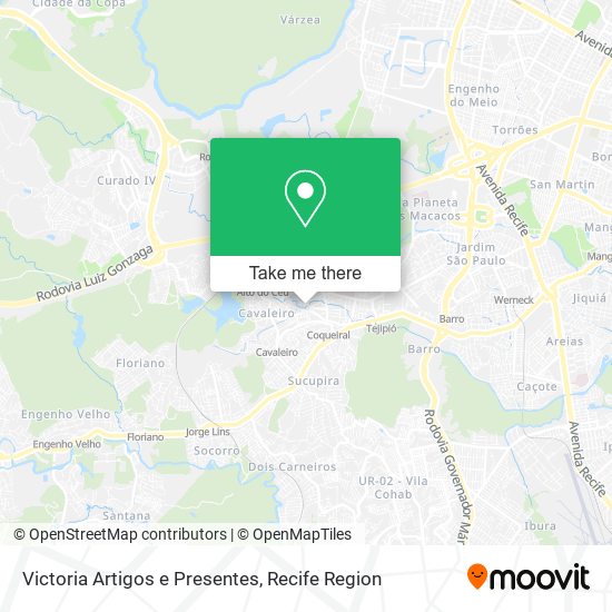 Victoria Artigos e Presentes map