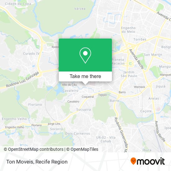 Ton Moveis map