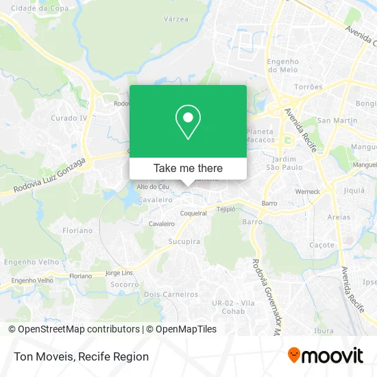 Ton Moveis map