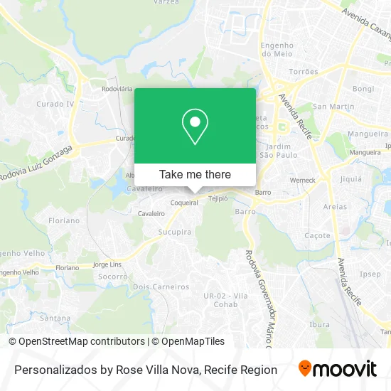 Personalizados by Rose Villa Nova map