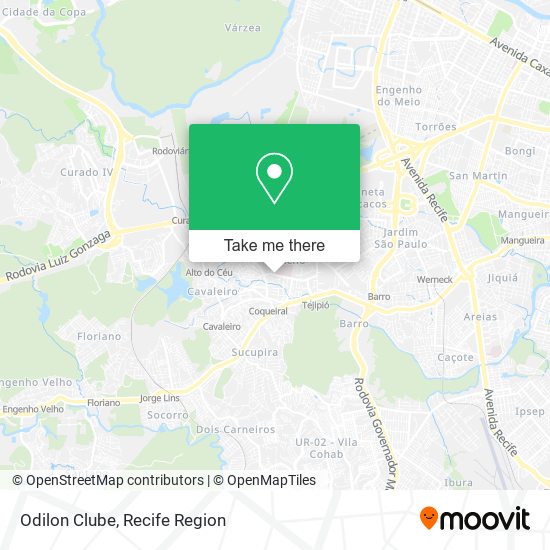 Odilon Clube map