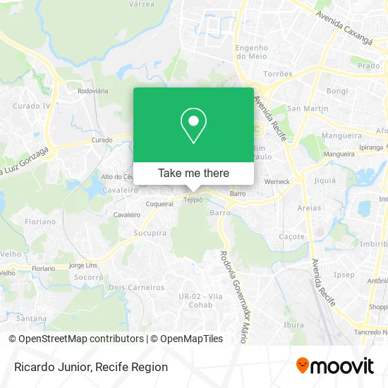 Ricardo Junior map