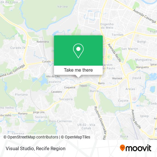 Visual Studio map