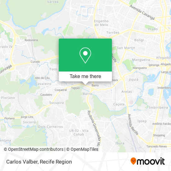 Carlos Valber map