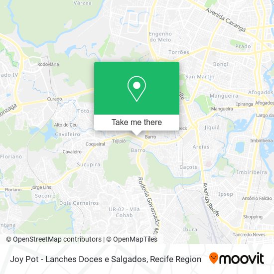 Joy Pot - Lanches Doces e Salgados map