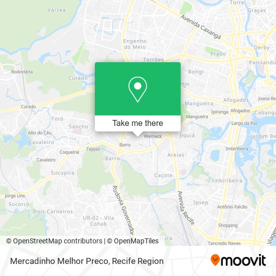 Mercadinho Melhor Preco map