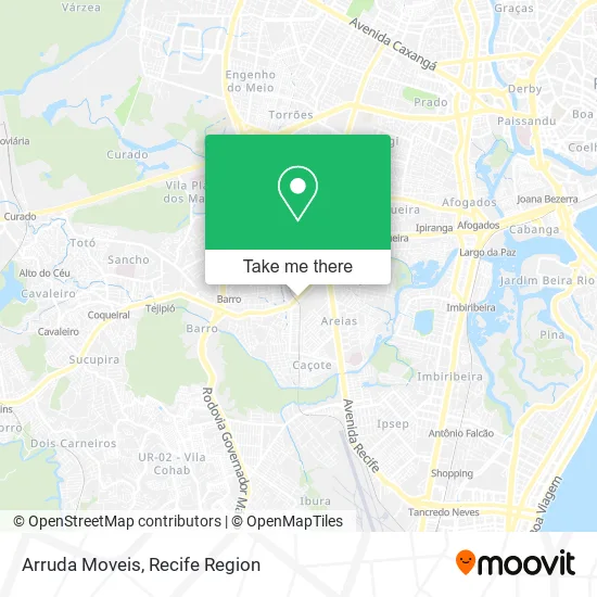 Arruda Moveis map
