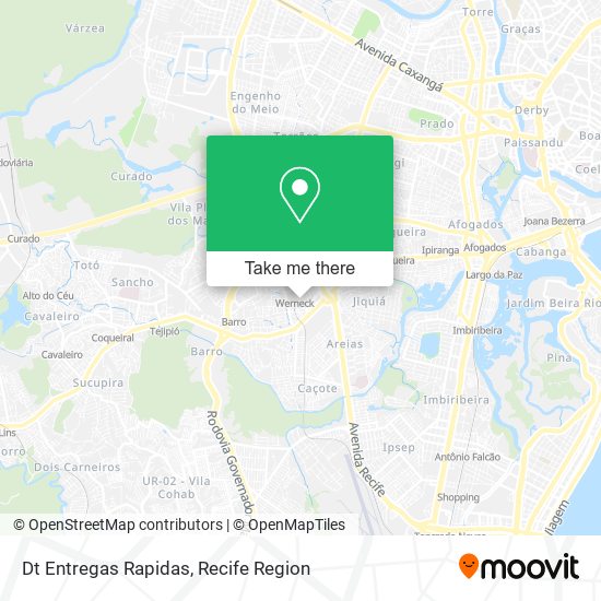 Dt Entregas Rapidas map