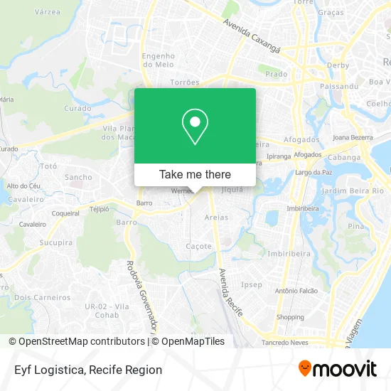 Eyf Logistica map