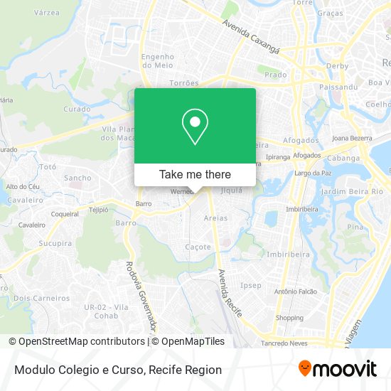 Modulo Colegio e Curso map