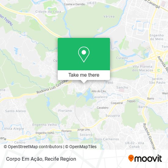 Corpo Em Ação map