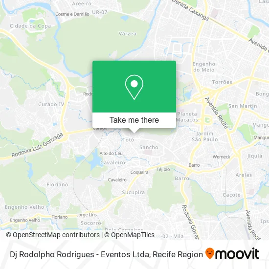 Dj Rodolpho Rodrigues - Eventos Ltda map