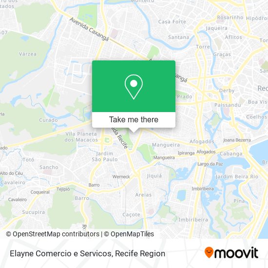 Elayne Comercio e Servicos map