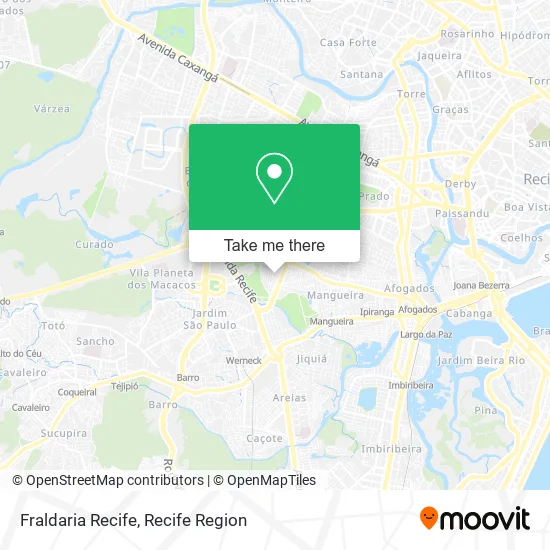 Fraldaria Recife map