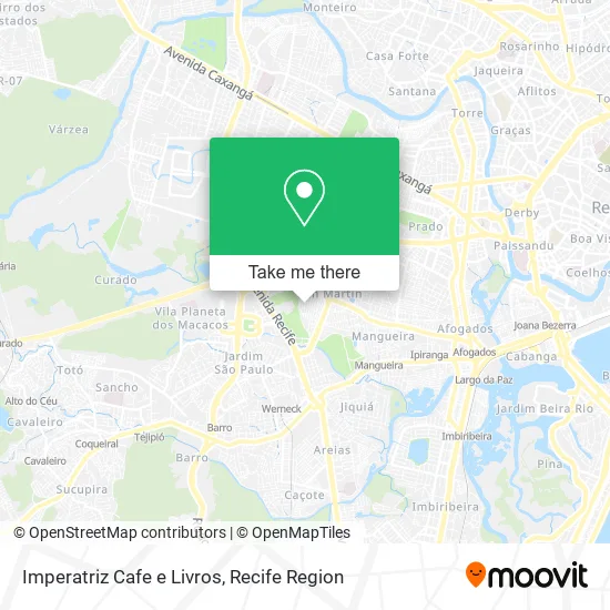 Imperatriz Cafe e Livros map