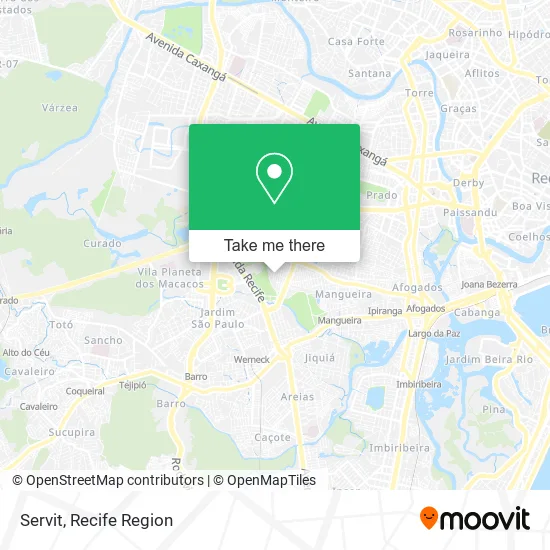 Servit map